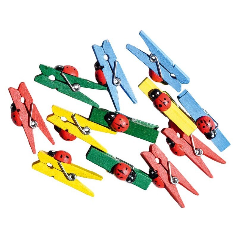 Set buburuze din lemn, pe carlig