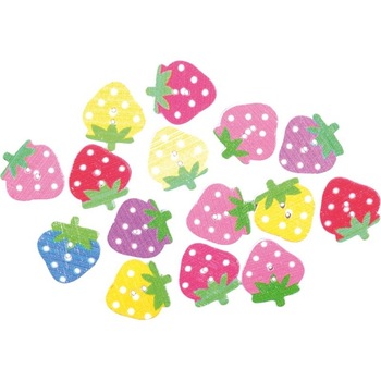 Set capsuni din lemn Set capsuni din lemn