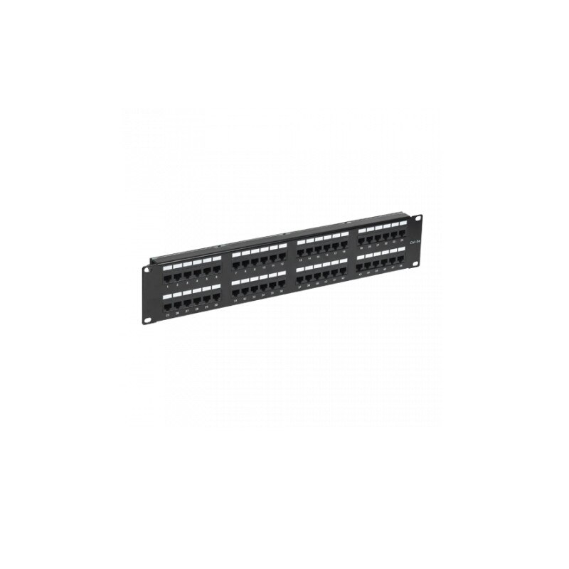 Patch Panel 2U UTP cat5e 48 porturi RJ45 - ASYTECH Networking ASY-PP-UTP5E-48