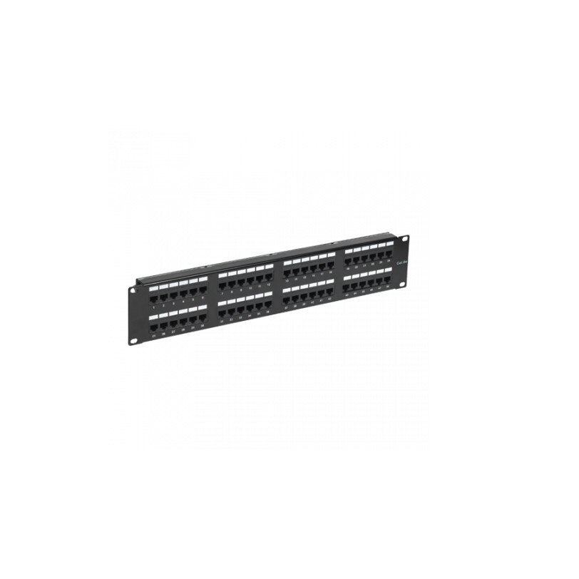 Patch Panel 2U FTP cat5e 48 porturi RJ45 - ASYTECH Networking ASY-PP-FTP5E-48