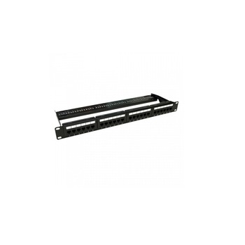 Patch Panel 1U UTP cat6A 24 porturi RJ45 - ASYTECH Networking ASY-PP-UTP6A-24 Patch Panel 1U UTP cat6A 24 porturi RJ45 - ASYTECH Networking ASY-PP-UTP6A-24