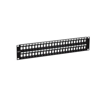 Patch Panel 48 porturi blank keystone 2U - TRENDnet TC-KP48 Patch Panel 48 porturi blank keystone 2U - TRENDnet TC-KP48