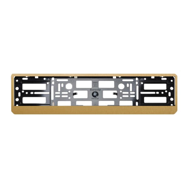 Suport Numar Inmatriculare 4Tools, Auriu