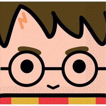 Set 16 Servetele Harry Potter Pentru Petrecere , 33 x 33 cm, Multicolor Set 16 Servetele Harry Potter Pentru Petrecere , 33 x 33 cm, Multicolor