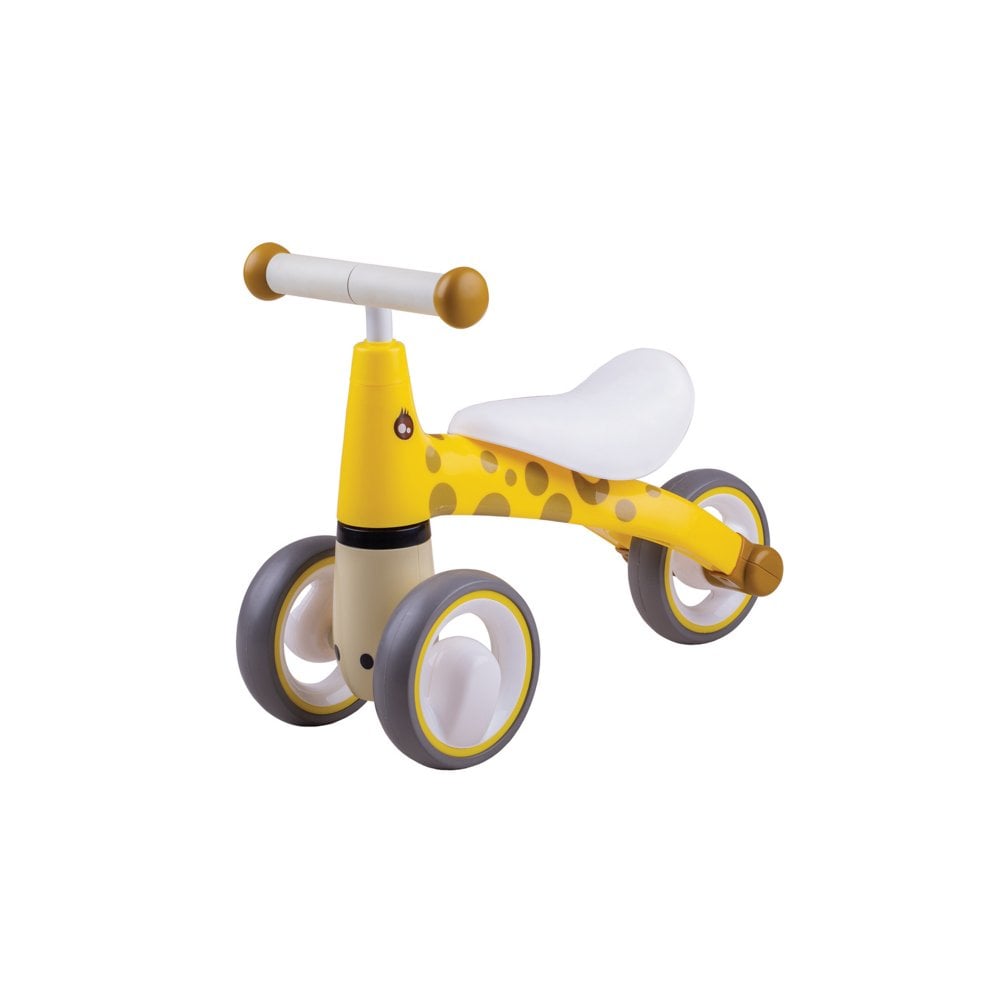 Bicicleta fara pedale, Zola®, pentru copii intre ani, 3 roti, girafa jucausa, 52x24x19 cm -
