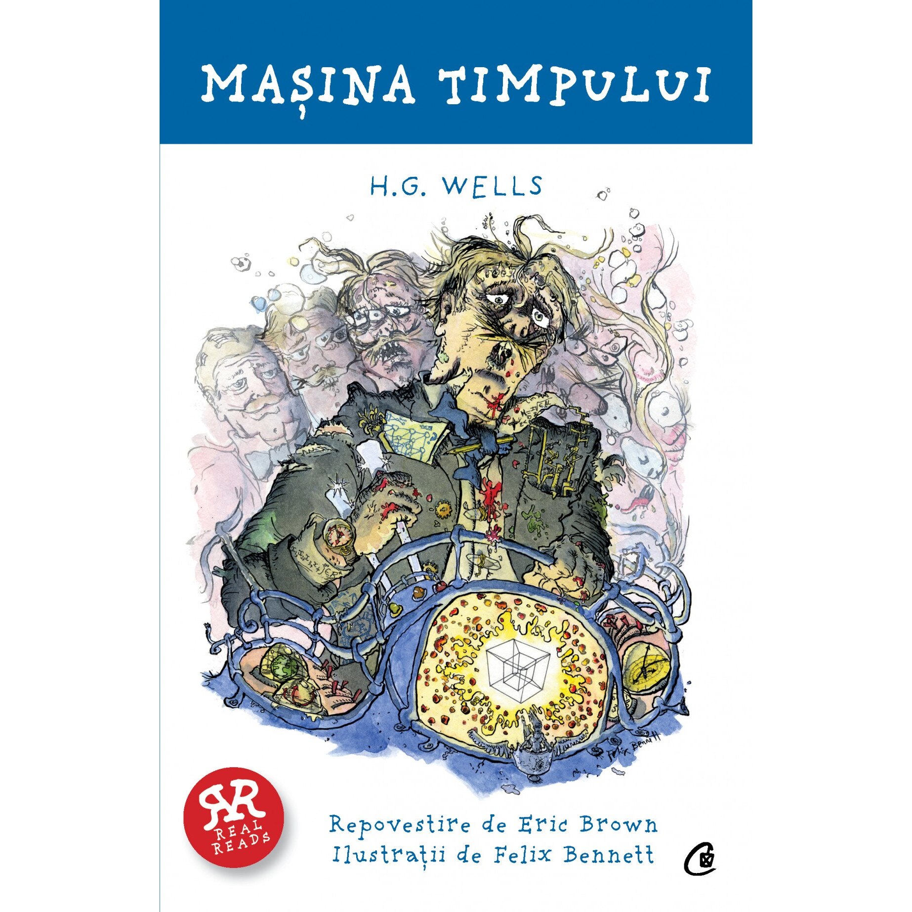 Masina timpului - H.G. Wells Eric Brown, ed 2021