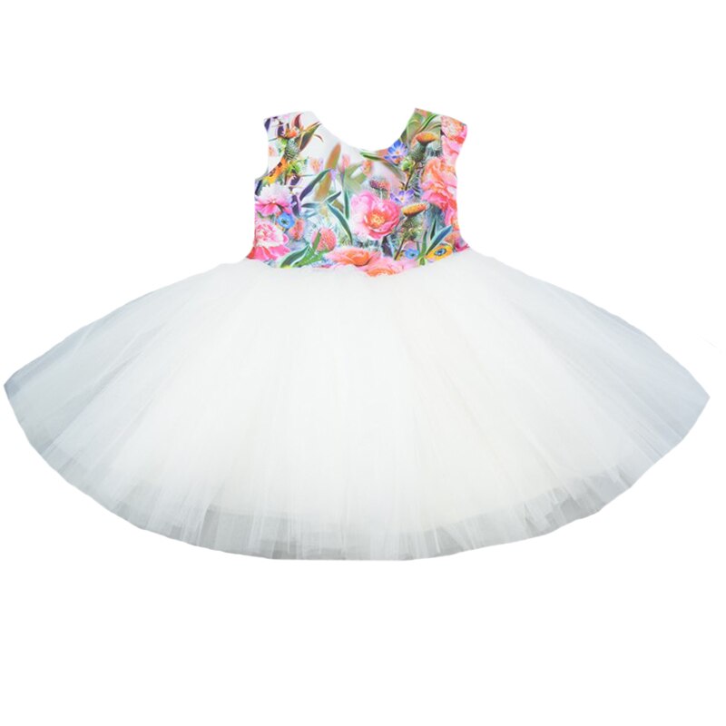 Rochita eleganta pentru fete Colibri CSS-3, Multicolor 104 CM Standard