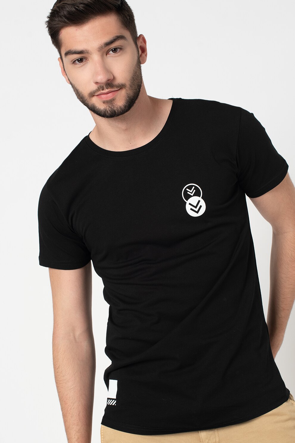 LTB, Tricou cu decolteu la baza gatului Jimeza, Negru