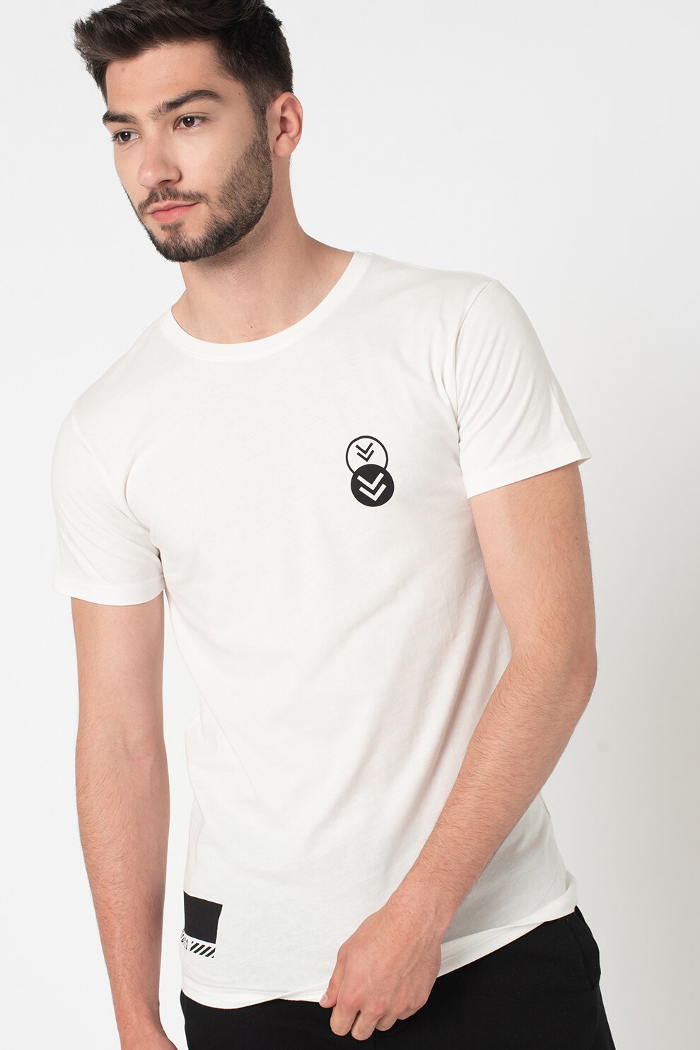 LTB, Tricou cu decolteu la baza gatului Jimeza, Alb