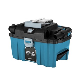 Aspirator atelier Dedra DED7075 aspirare umeda uscata rezervor 10 l compatibil acumulator SAS+ALL 18V (doar corpul) Aspirator atelier Dedra DED7075 aspirare umeda uscata rezervor 10 l compatibil acumulator SAS+ALL 18V (doar corpul)