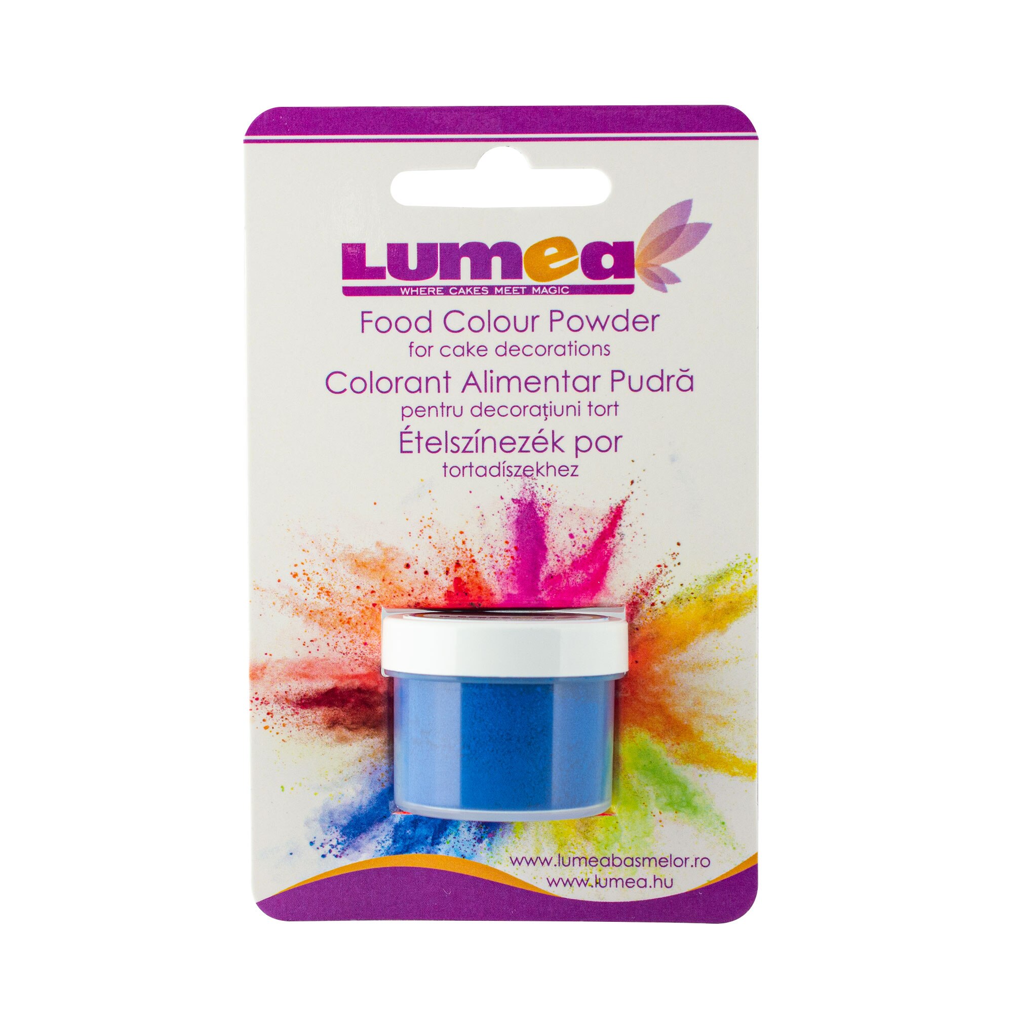Colorant alimentar pudra Albastru, 2g - Lumea Colors