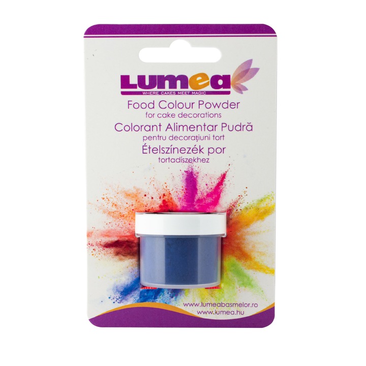 Colorant alimentar pudra Albastru royal, 2g - Lumea Colors