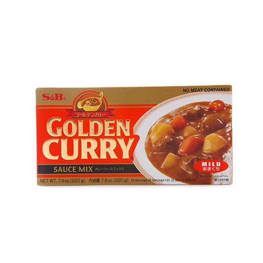 S&B Golden Curry Mild 220g
