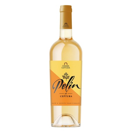 Vin Cupaj Alb Demisec Crama Ceptura Pelin de Ceptura, 0.75 L