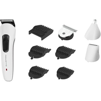 Aparat de tuns ROWENTA Multistyle 9 in 1 TN8961F4, Acumulator, 60 min Autonomie, 5 trepte, Alb Aparat de tuns ROWENTA Multistyle 9 in 1 TN8961F4, Acumulator, 60 min Autonomie, 5 trepte, Alb
