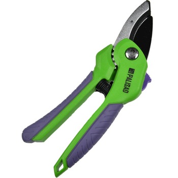 Foarfeca de vie cu nicovala si componenta de angrenare, manere doua componente, Palisad, 210 mm Foarfeca de vie cu nicovala si componenta de angrenare, manere doua componente, Palisad, 210 mm