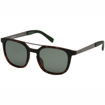 Ochelari de soare barbati Timberland Rectangular Matte Havana/Ruthenium/Green Polarized TB9133-52R Ochelari de soare barbati Timberland Rectangular Matte Havana/Ruthenium/Green Polarized TB9133-52R
