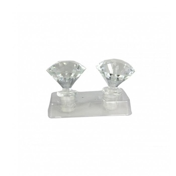Set 2 dopuri pentru sticla vin, Diamond Set 2 dopuri pentru sticla vin, Diamond