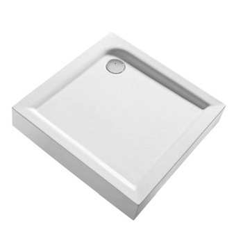 Cadita Dus Patrata Kolo First, 800x800x165 mm, Material Acrilic Alb Cadita Dus Patrata Kolo First, 800x800x165 mm, Material Acrilic Alb