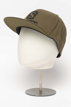 Salomon, Sapca cu logo FLEXFIT®, Verde inchis/negru Salomon, Sapca cu logo FLEXFIT®, Verde inchis/negru