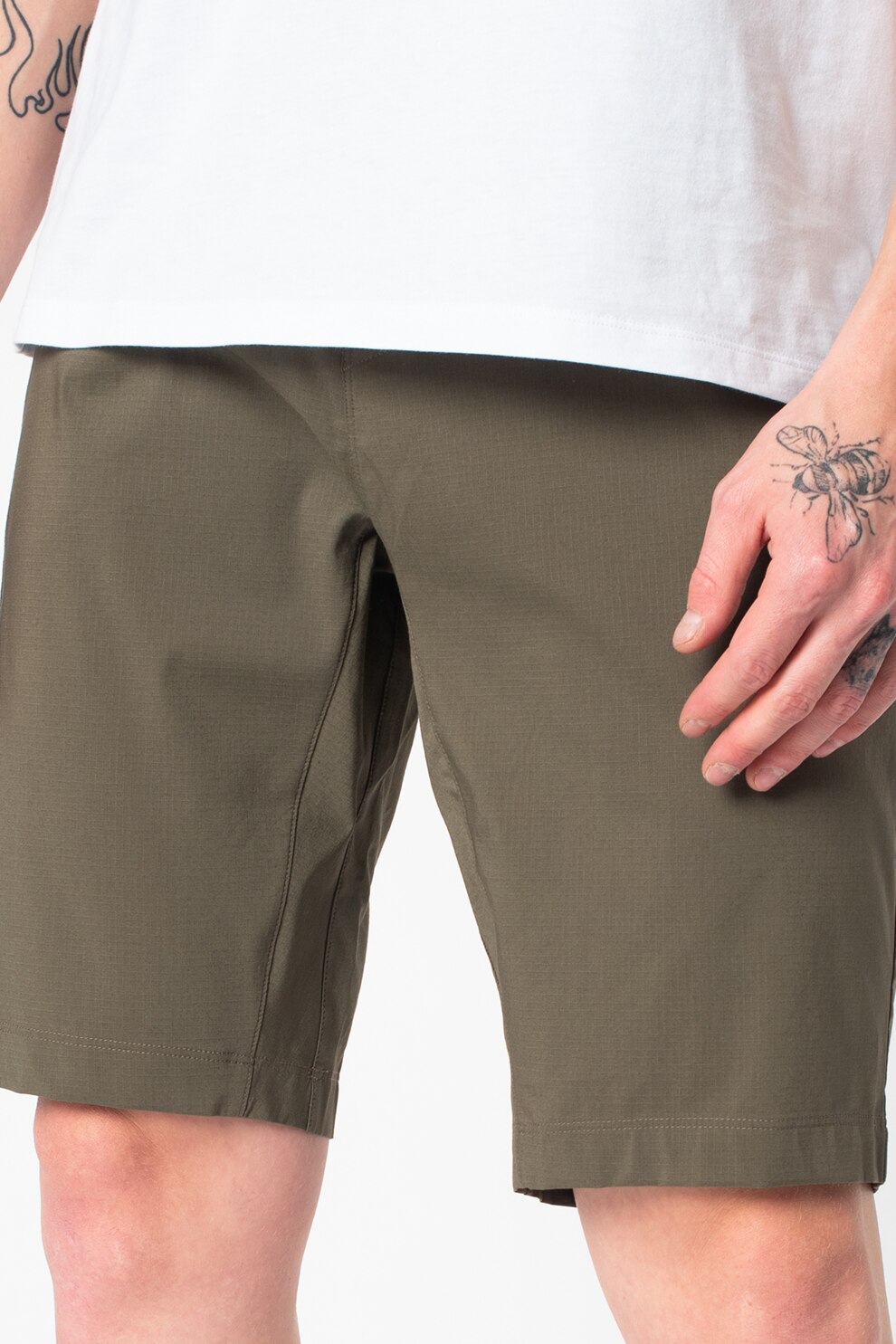 Salomon, Pantaloni scurti pentru drumetii Explosure, Verde feriga