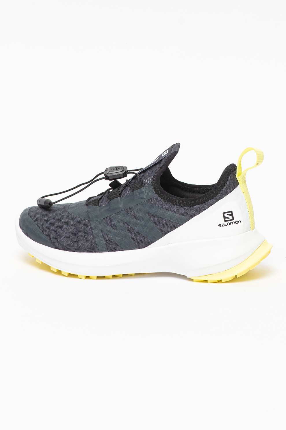 Salomon, Pantofi cu model slip-on pentru alergare Sense Flow