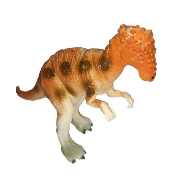 Figurina dinozaur Pachycephalosaurus 16 cm Unikatoy 236002-4, Portocaliu Figurina dinozaur Pachycephalosaurus 16 cm Unikatoy 236002-4, Portocaliu