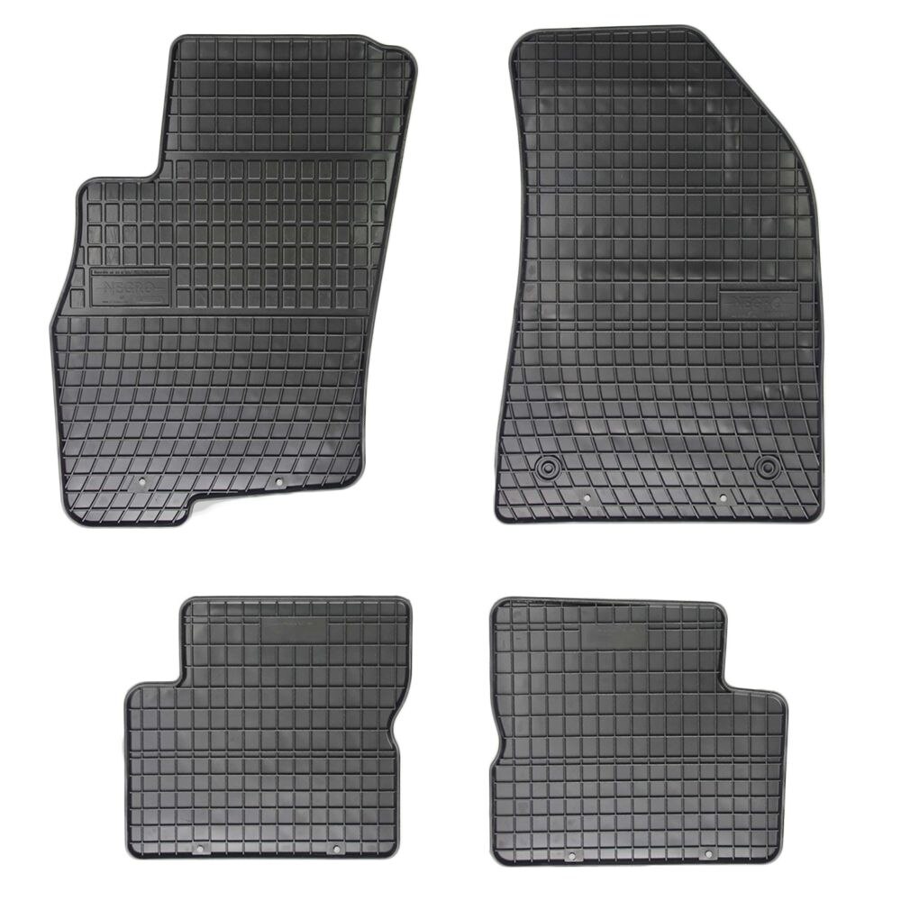 Set covorase AutoLux, cauciuc, pentru Chevrolet Lacetti 2003-/Nubira 03-09, negru, 4 buc