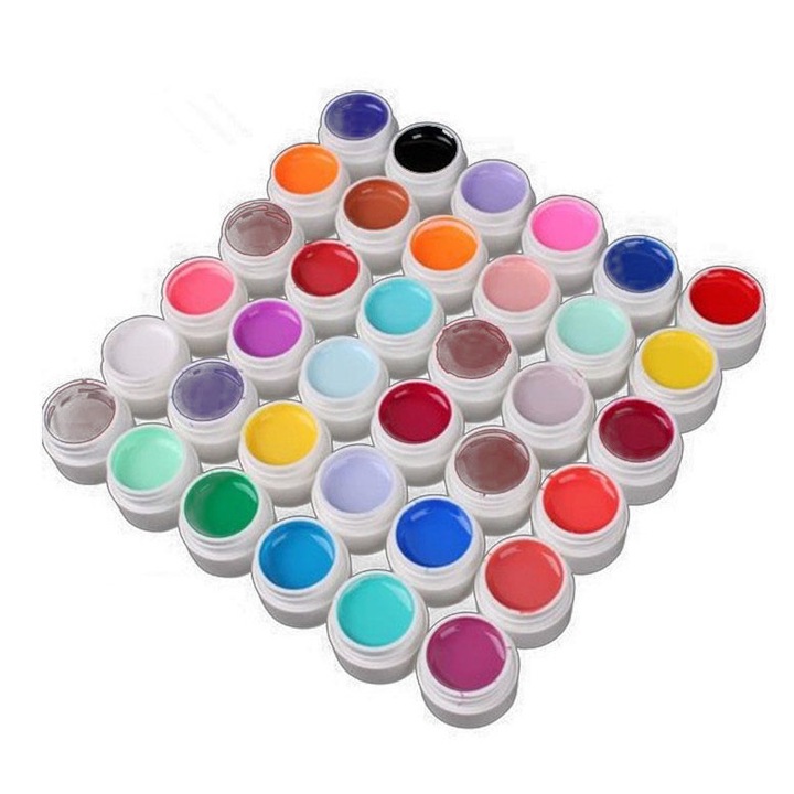 36 db-os színes zselé készlet 8 ml