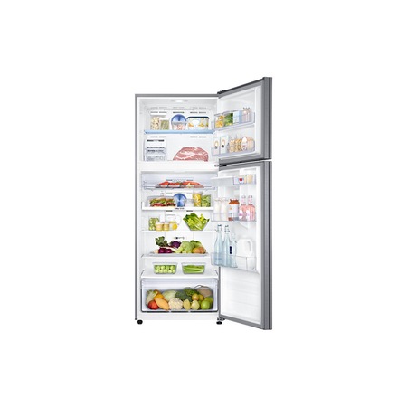 Frigider cu doua usi Samsung RT46K6630S8/EO, 452 l, Clasa A+, Full NoFrost, Dozator de apa, Smart Conversion, Twin Cooling Plus, H 182.5, Inox