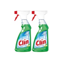 Pachet Detergent geamuri Clin Apple Pistol 2 x 500ml