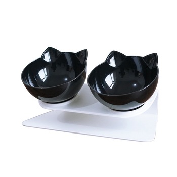 Set boluri pentru pisici, Antiderapante, Negru Set boluri pentru pisici, Antiderapante, Negru