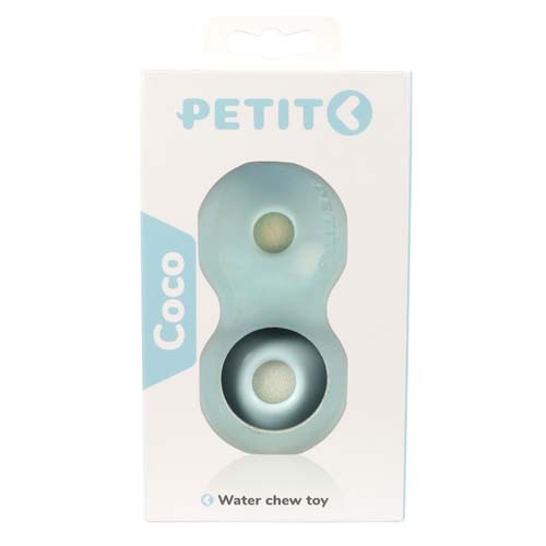 Ebi Petit Coco Jucarie interactiva catei, 12x6x6 cm, Cauciuc, Albastru