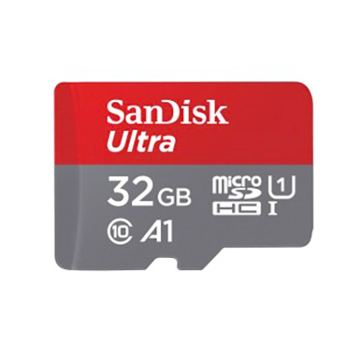 SanDisk Micro SD Ultra Android Memóriakártya, 32GB, 120MB/s, A1, Class 10, UHS-I