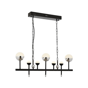 Lustra Avonni AV-1794-7KY, 1x 50 W ,LED, Crom Lustra Avonni AV-1794-7KY, 1x 50 W ,LED, Crom