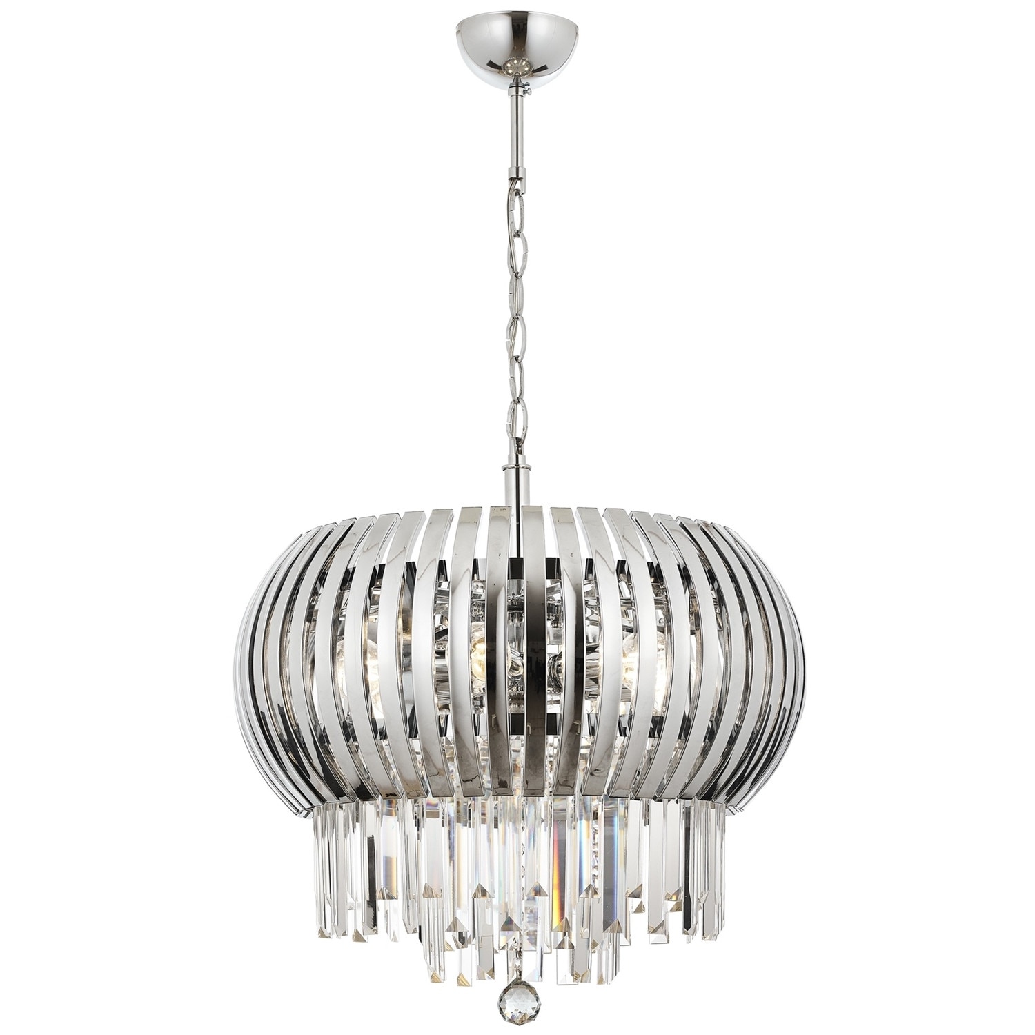 Lustra Avonni AV-1809-K55, 6x 60 W ,E27, Crom