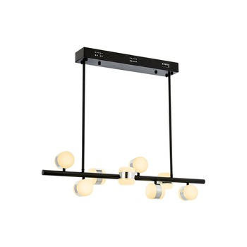 Lustra Avonni AV-1770-8KY, 1x 80 W ,LED, Crom Lustra Avonni AV-1770-8KY, 1x 80 W ,LED, Crom