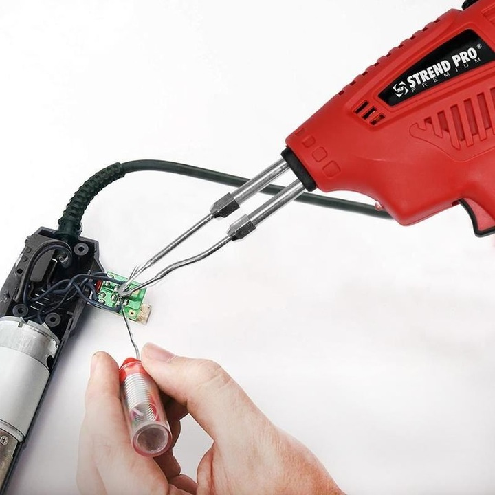 Пистолет за запояване Strend Pro, Контрол на температурата, 200 W