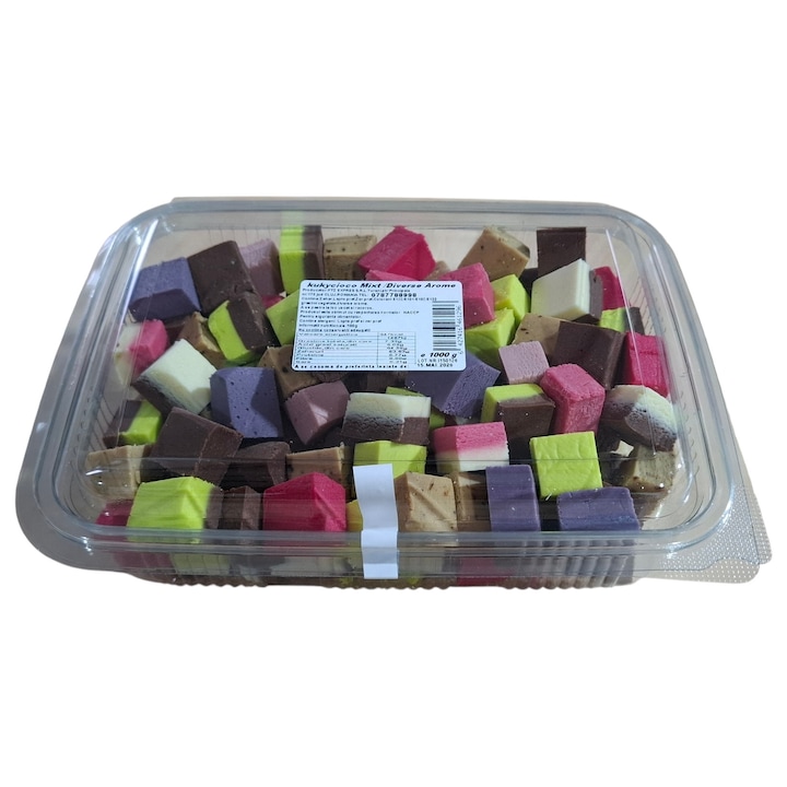Mini batoane de ciocolata, Mix Arome, kukycioco, 1000 g