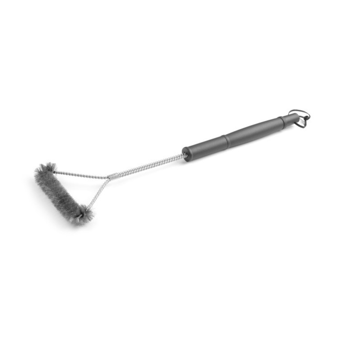Perie din sarma, Hendi, forma Y, Inox, maner ergonomic, 520x170mm