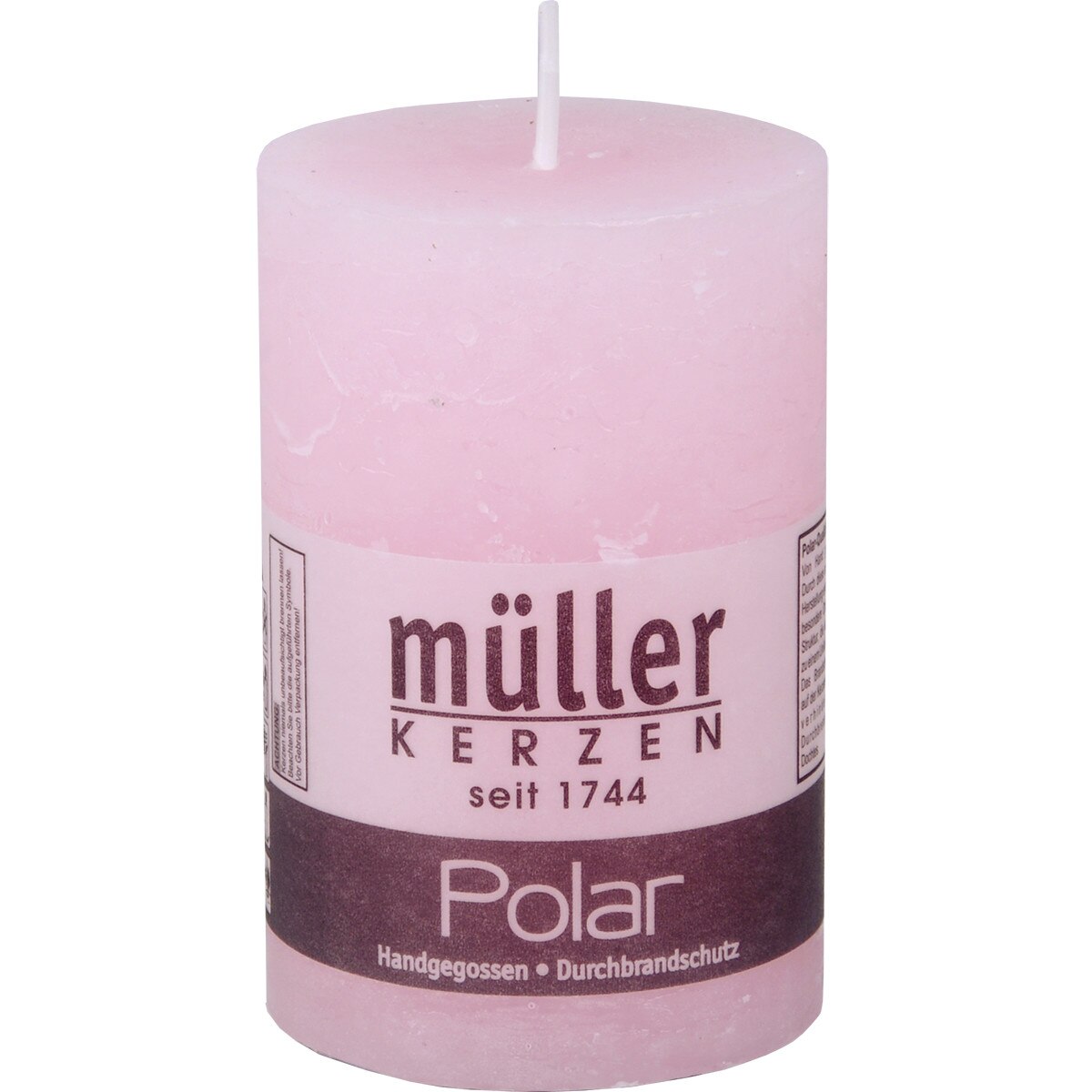 Lumanare polar 90/58 mm Pink