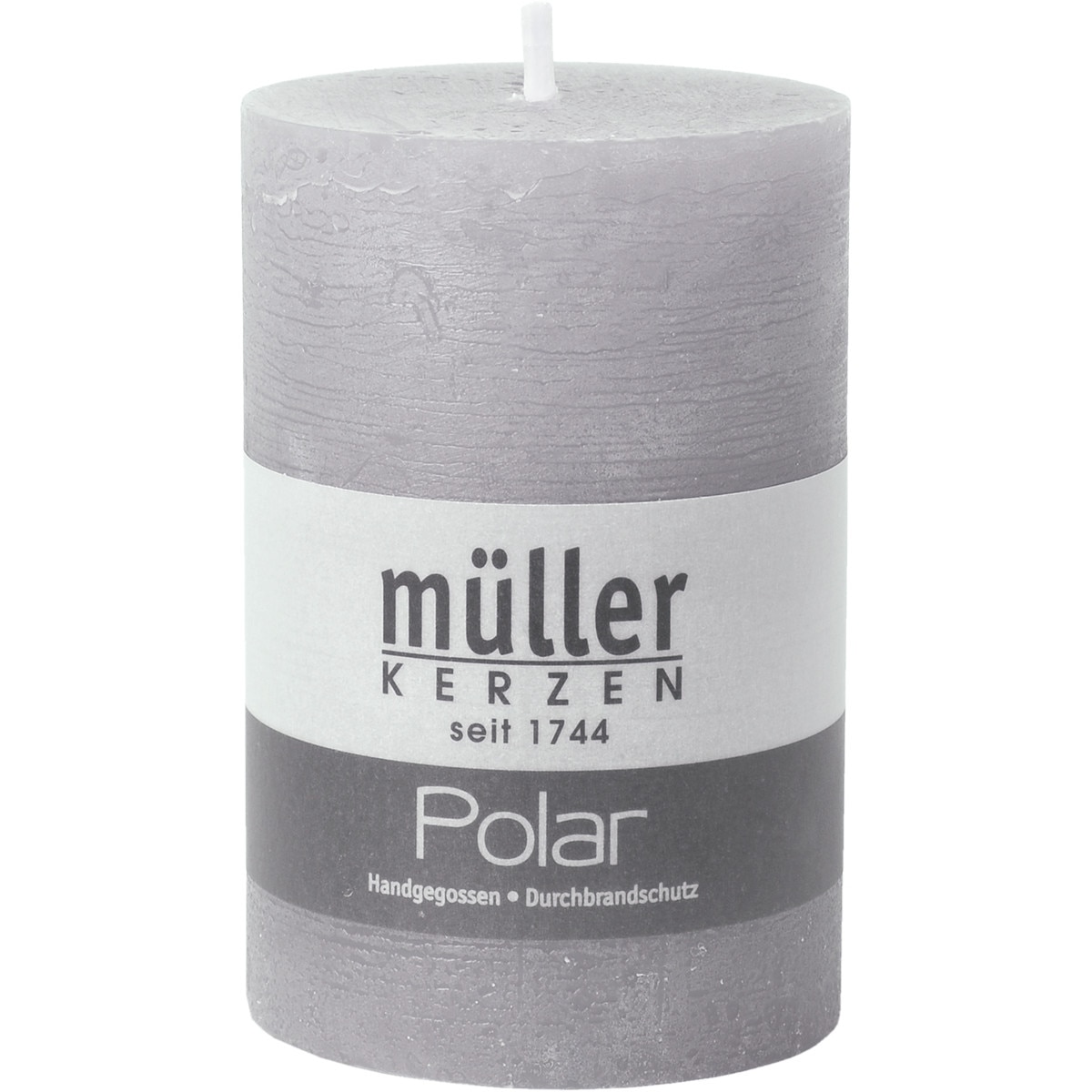 Lumanare stalp polar 120/78 mm Grey