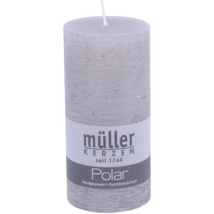 Свещ 125/58 мм Сива