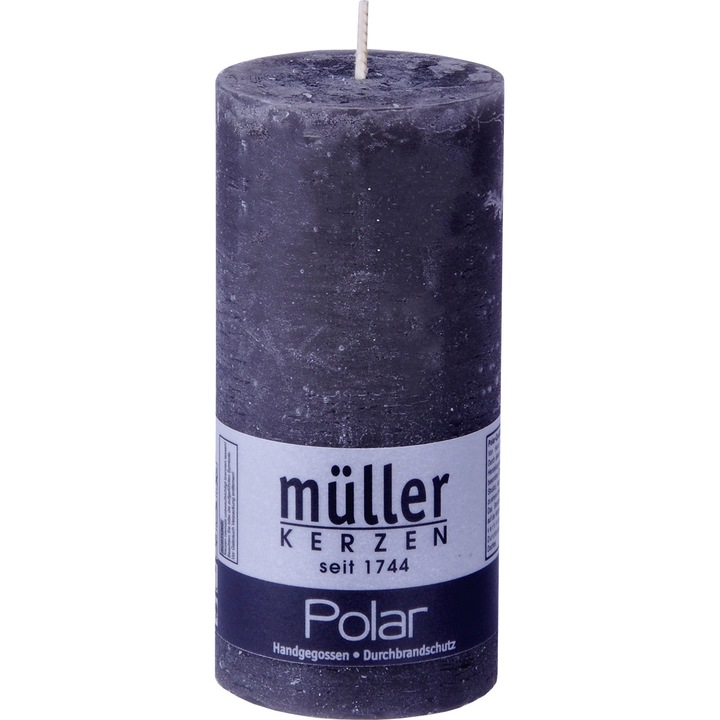 Свещ 160/68 мм Сива