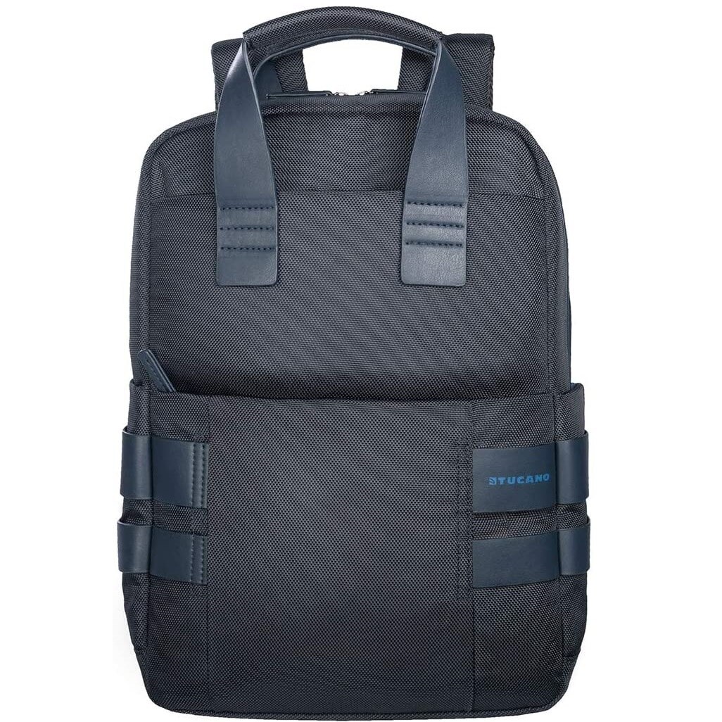 Ghiozdan pentru notebook, Tucano, BKSUP13-BS, Neopren, 13/14 Inch, Albastru, 42 x 34 x 11 cm
