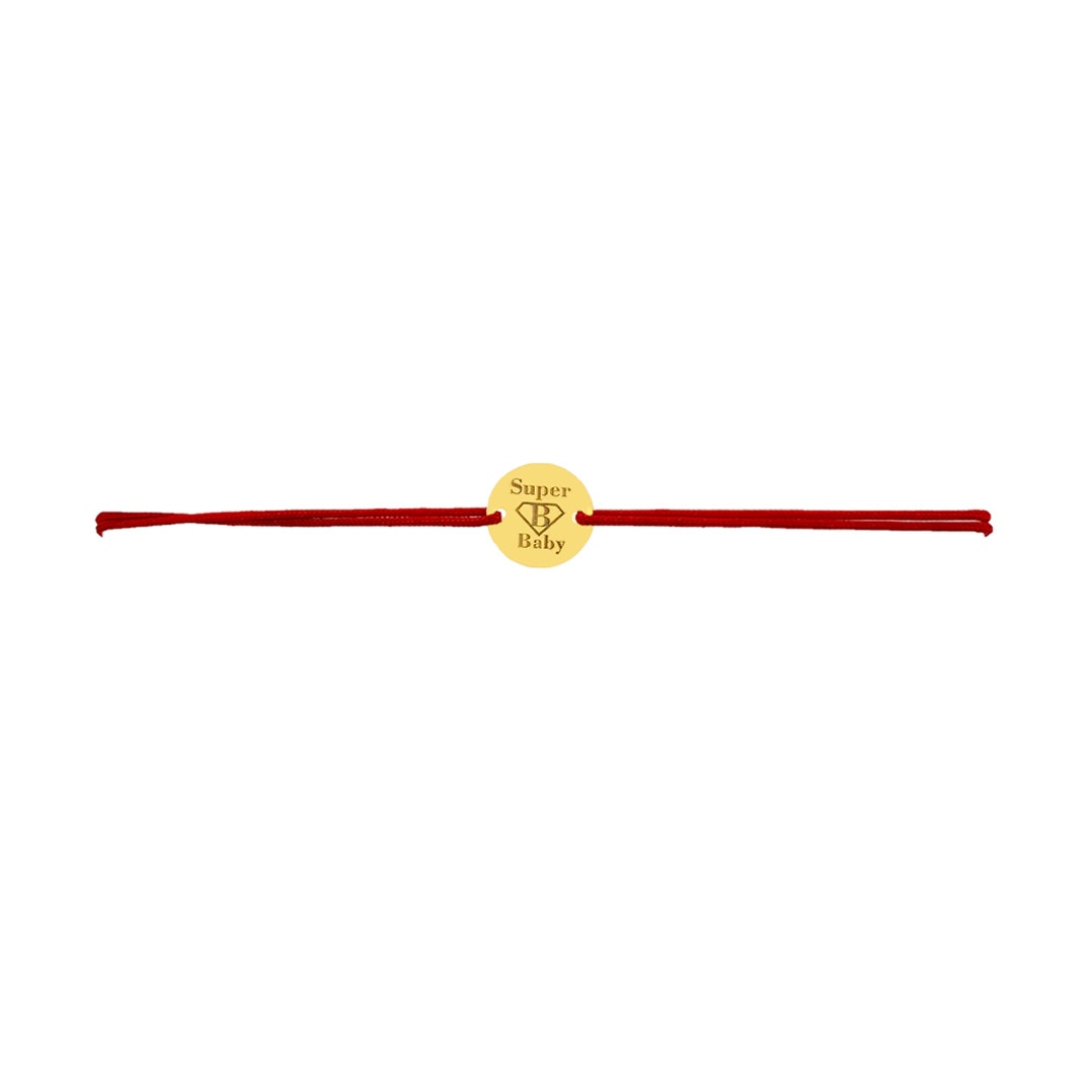 Bratara snur reglabil, Grata, Super Baby, Au 14 K