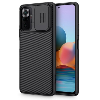 Carcasa Nillkin Cam Shield compatibila cu Xiaomi Redmi Note 10 Pro Black Carcasa Nillkin Cam Shield compatibila cu Xiaomi Redmi Note 10 Pro Black