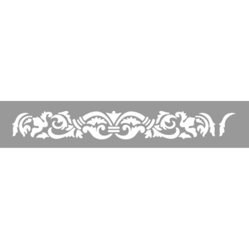 Sablon Refolosibil Repetitiv Bordura Damask 460*87mm - SP79-4 Sablon Refolosibil Repetitiv Bordura Damask 460*87mm - SP79-4