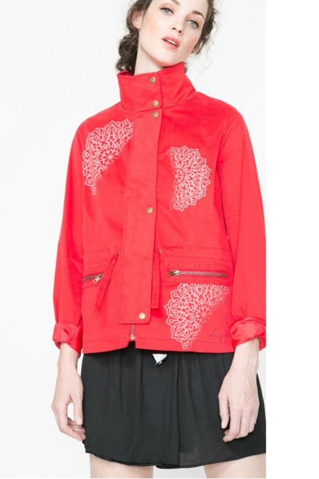 Geaca Desigual 61E29M1, Rosu, 36