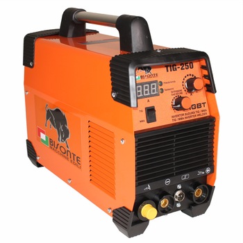 Aparat de sudura cu electrod si adaos Bisonte TIG-250A, 15-250A, 230V Aparat de sudura cu electrod si adaos Bisonte TIG-250A, 15-250A, 230V